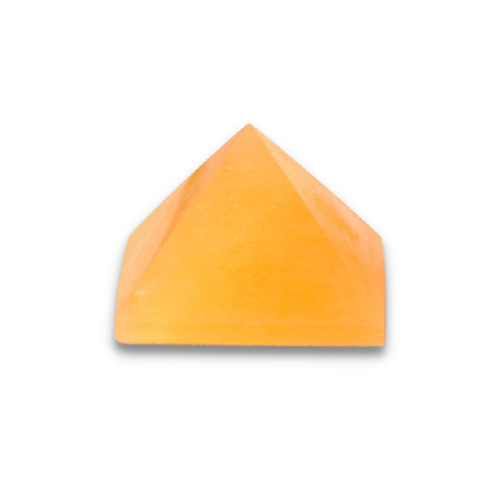 Pyramide Reiki en Aventurine orange "Sang froid & Créativité"